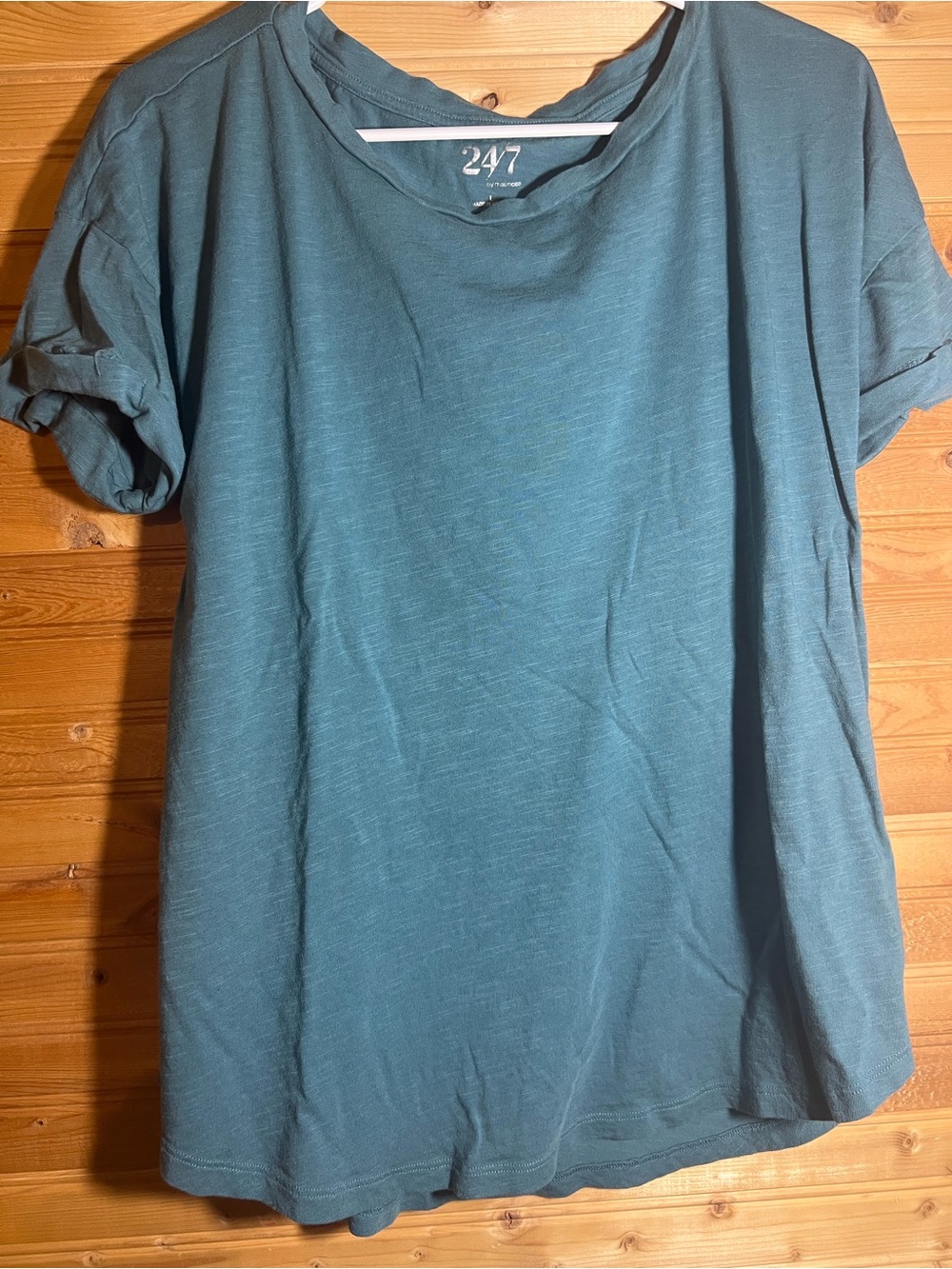 Maurices Men's Teal Short Sleeve Crew Tee